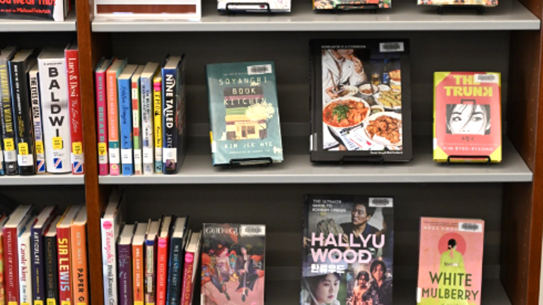 K-Pop-inspired collection at the Goshen Public Library.