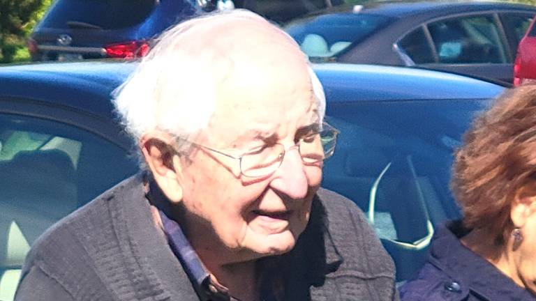 EJ Szulwach was one of three Chester residents honored at a tree dedication ceremony on Sept. 21