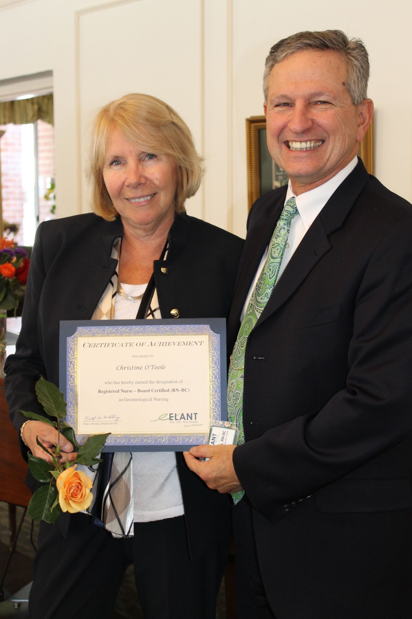Chester residents receives Gerontological Nursing Certification Chester residents receives Gerontological Nursing Certification