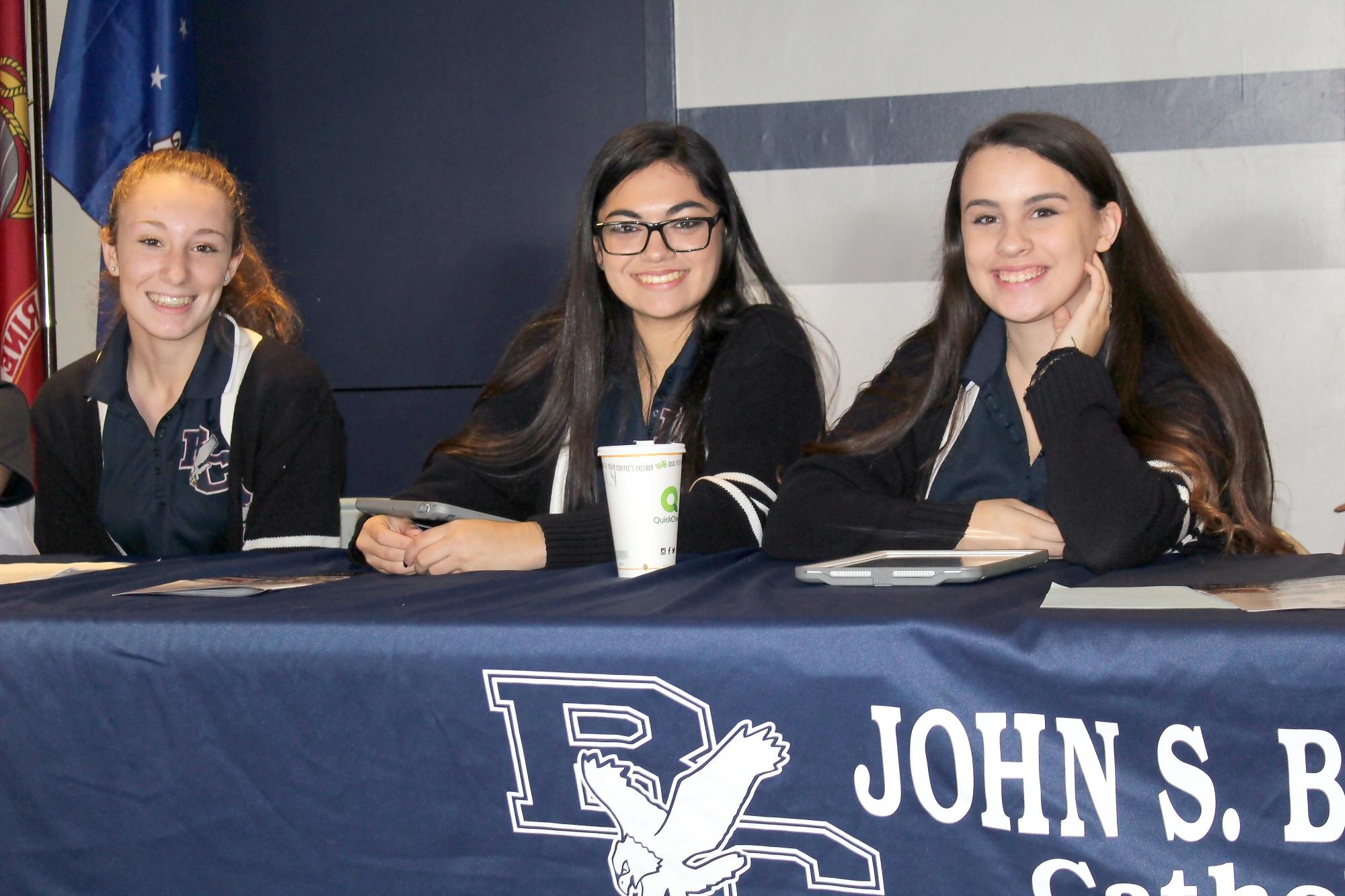 Students from John S. Burke Catholic High School will greet visitors at the school’s Fall Open House on Oct. 20.