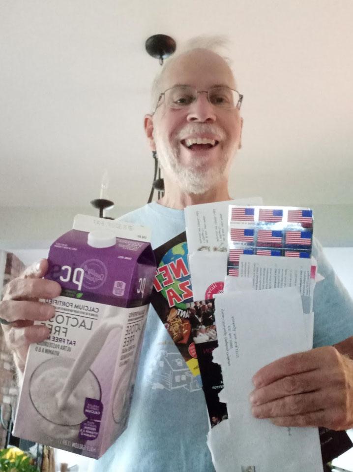 Is that recyclable? Junk mail