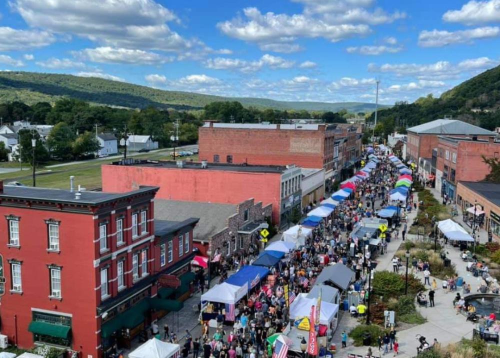 Port Jervis. Celebrate fall foliage on Sept. 24