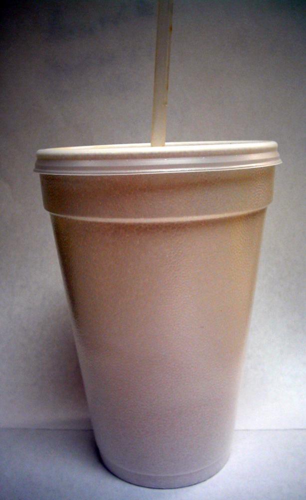 First plastic bags, now Styrofoam