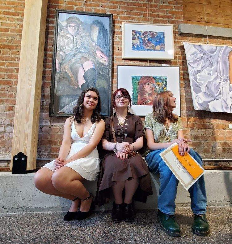 GHS artists recognized with scholarship, show, live painting event - Vimarsana News