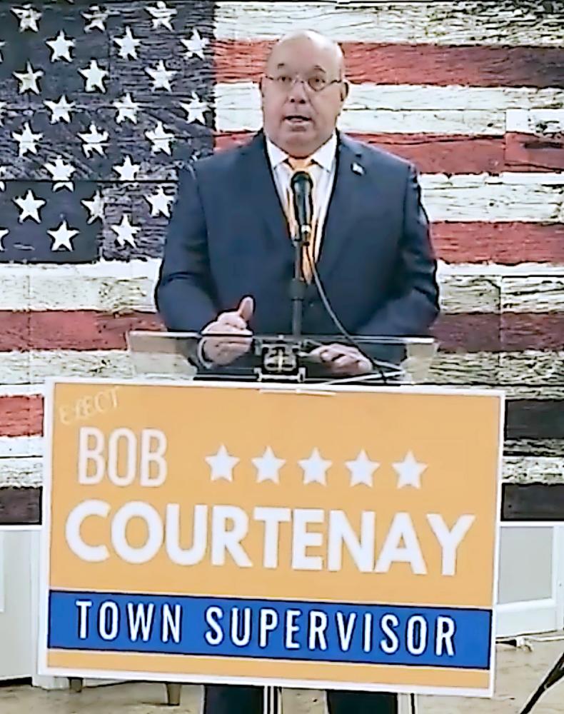 Courtenay to run for Town Supervisor