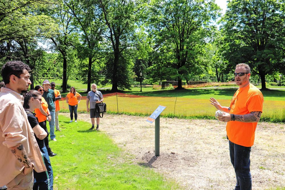Goshen Public Library unveils new outdoor biodiversity learning area - Vimarsana News